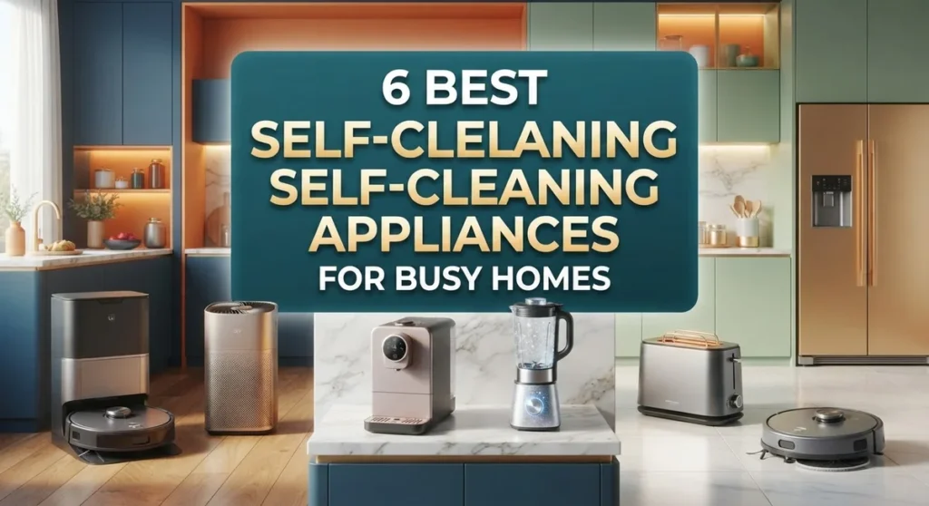 6 Best Self-Cleaning Appliances for Busy Homes in 2026 23 6 Best Self-Cleaning Appliances for Busy Homes in 2026