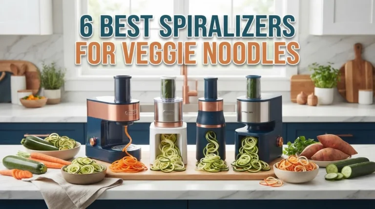 6 Best Spiralizers for Veggie Noodles: Top Picks