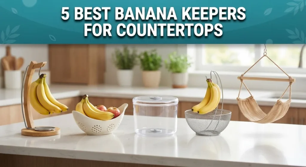 5 Best Banana Keepers for Countertops: Keep Your Fruit Fresh & Organized 8 5 Best Banana Keepers for Countertops: Keep Your Fruit Fresh & Organized