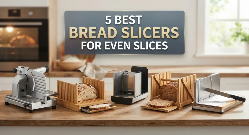 5 Best Bread Slicers for Even Slices: Manual & Electric Options Compared 28 5 Best Bread Slicers for Even Slices: Manual & Electric Options Compared