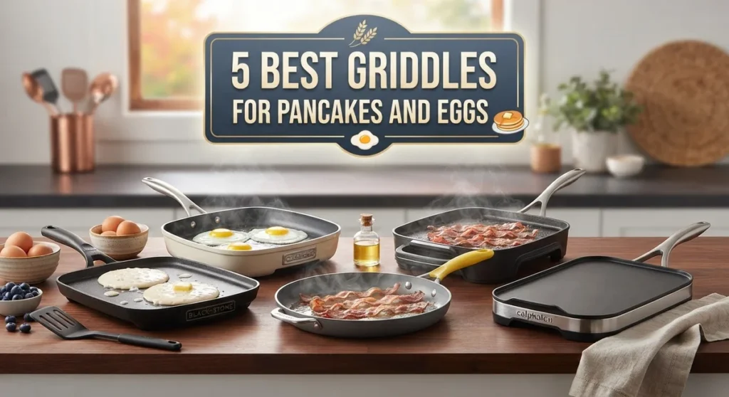 5 Best Griddles for Pancakes and Eggs: Top-Rated Models for Every Kitchen