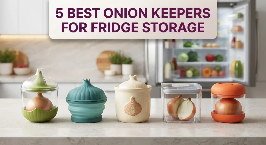 5 Best Onion Keepers for Fridge Storage: Keep Your Onions Fresh Longer 5 5 Best Onion Keepers for Fridge Storage: Keep Your Onions Fresh Longer