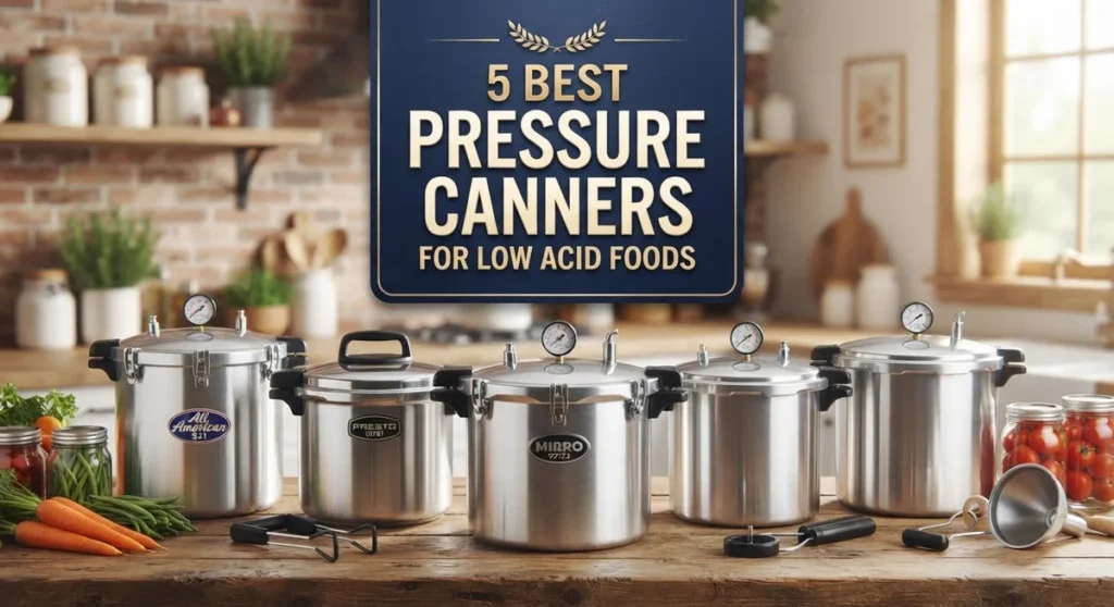 5 Best Pressure Canners for Low Acid Foods: Safe Home Canning Guide 25 5 Best Pressure Canners for Low Acid Foods: Safe Home Canning Guide