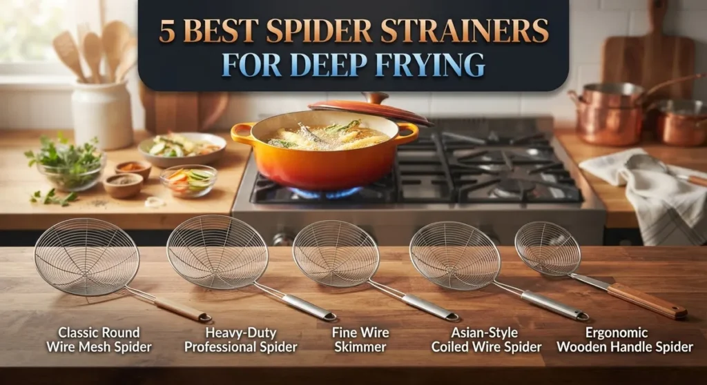 5 Best Spider Strainers for Deep Frying: Top Picks for Perfect Results 2 5 Best Spider Strainers for Deep Frying: Top Picks for Perfect Results