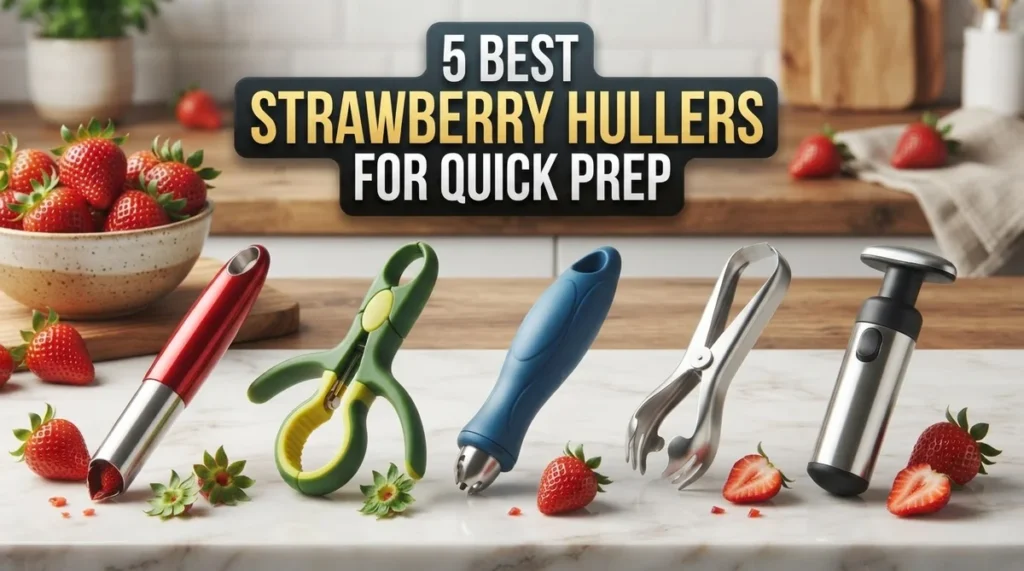 5 Best Strawberry Hullers for Quick Prep