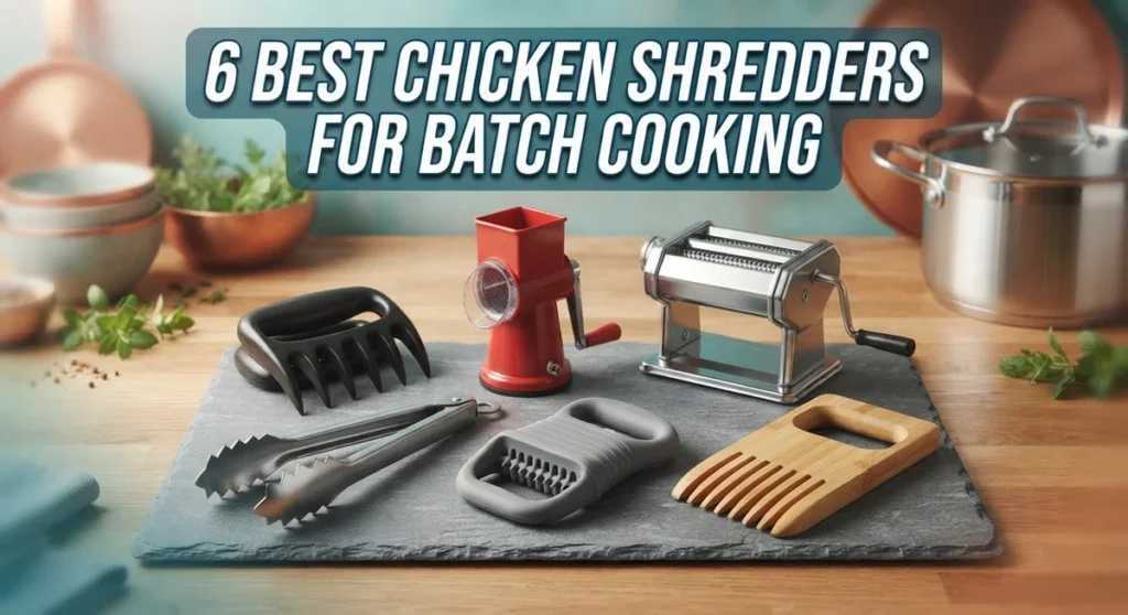 6 Best Chicken Shredders for Batch Cooking: Top Tools for Meal Prep