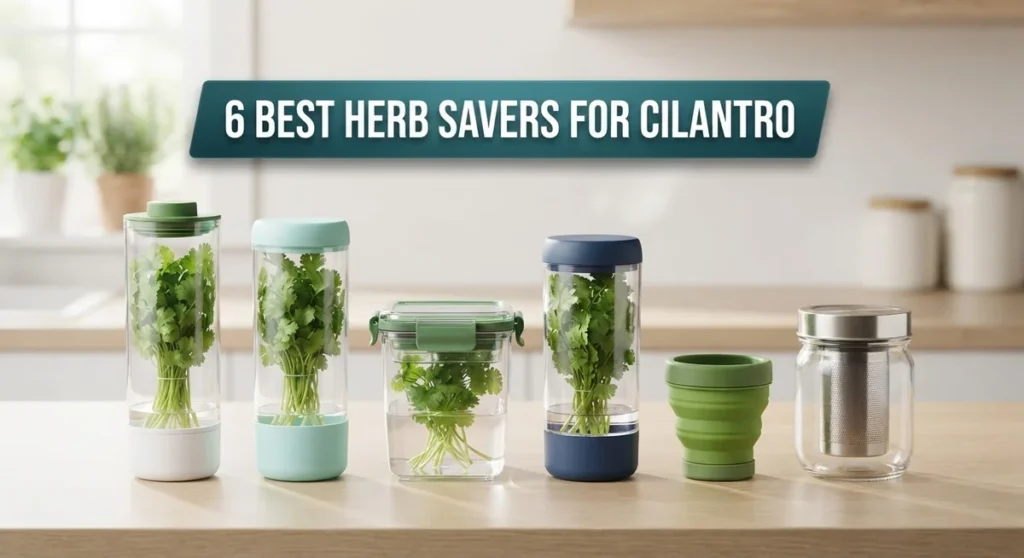 6 Best Herb Savers for Cilantro: Keep Your Herbs Fresh Longer 4 6 Best Herb Savers for Cilantro: Keep Your Herbs Fresh Longer