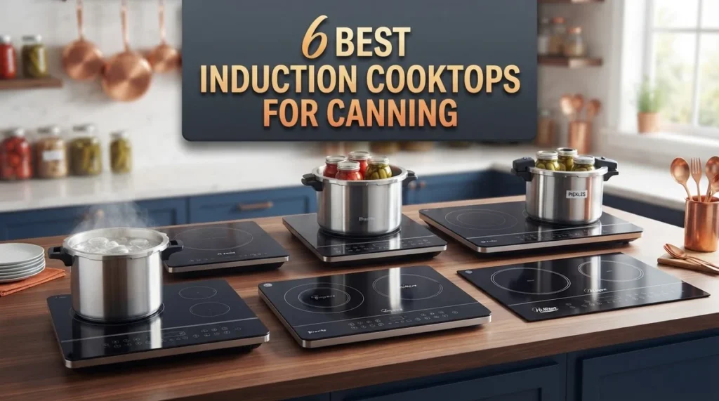 6 Best Induction Cooktops for Canning: Safe Home Preservation
