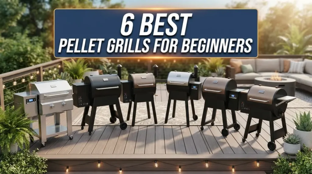 6 Best Pellet Grills for Beginners: Top-Rated Models for Easy Smoking & Grilling