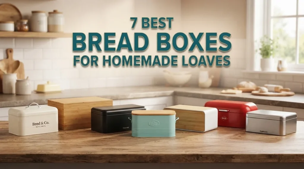 7 Best Bread Boxes for Homemade Loaves: Keep Your Bread Fresh Longer 6 7 Best Bread Boxes for Homemade Loaves: Keep Your Bread Fresh Longer