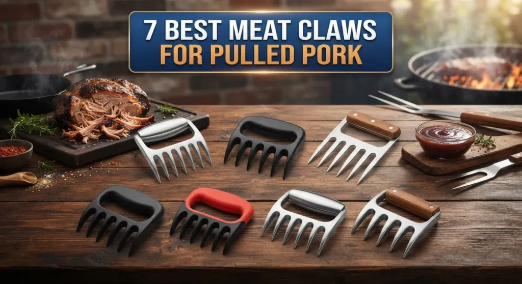 7 Best Meat Claws for Pulled Pork: Top-Rated Shredding Tools