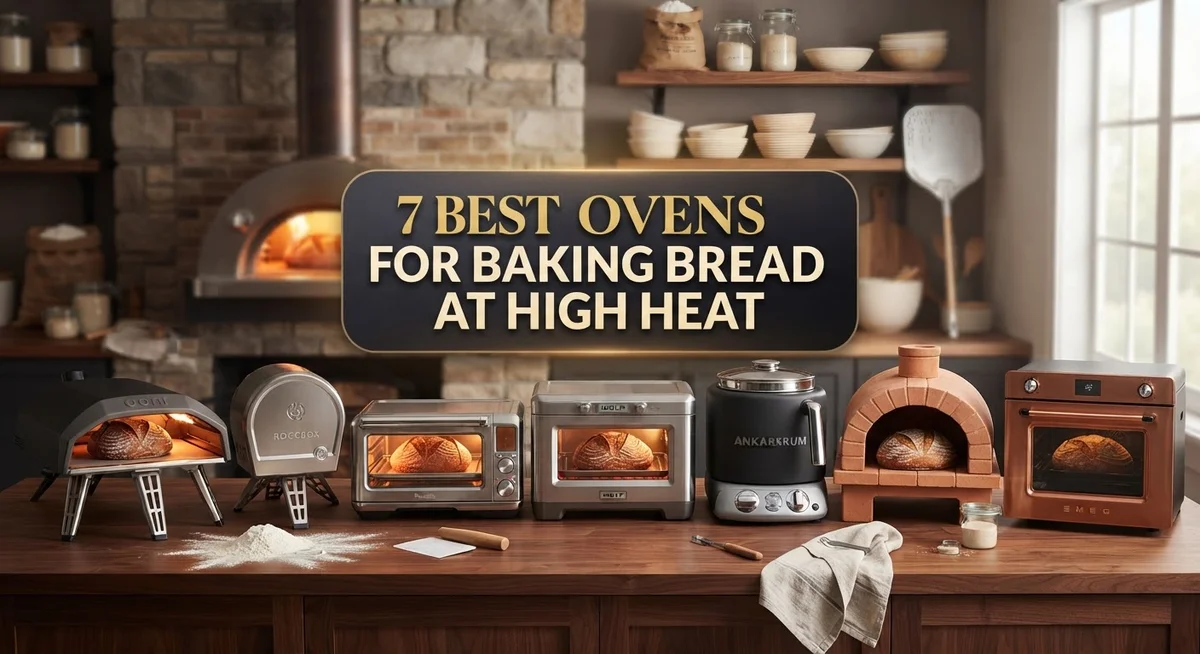 7 Best Ovens for Baking Bread at High Heat: Professional & Home Models