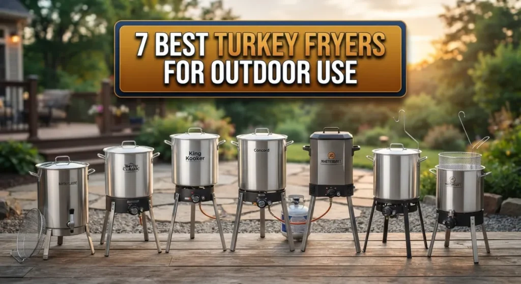 7 Best Turkey Fryers for Outdoor Use: Top Propane & Oil-Less Models