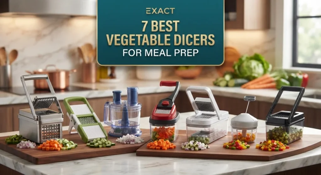 7 Best Vegetable Dicers for Meal Prep: Top Picks for Faster Food Preparation