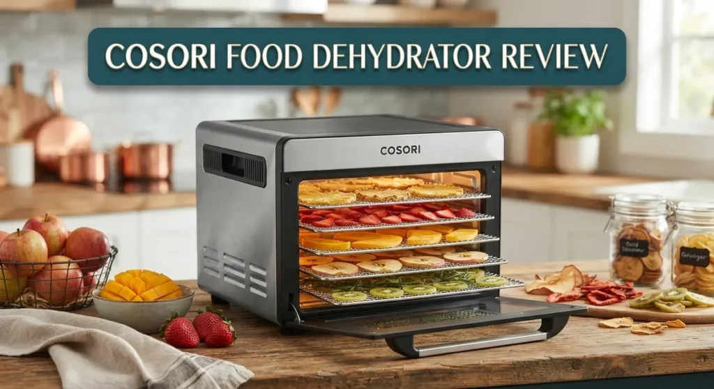 Cosori Food Dehydrator Review: 6-Tray Stainless Steel Model